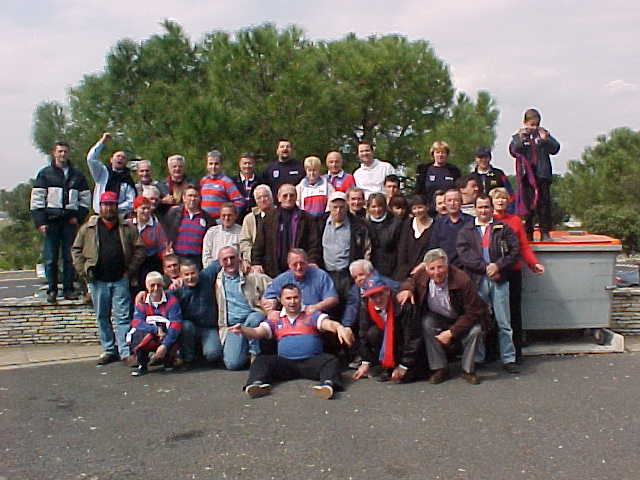 Le groupe des supporters